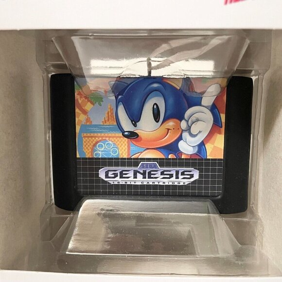 Hallmark Ornaments Sega Genesis Sonic Game Christmas Ornament - Picture 2 of 16